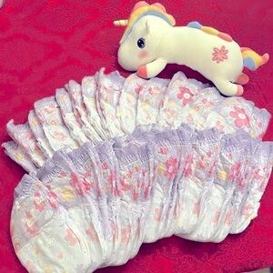 Lot of 26 Girls Ninjamas Nighttime Bedwetting Underwear Absorbent Unicorn Plush